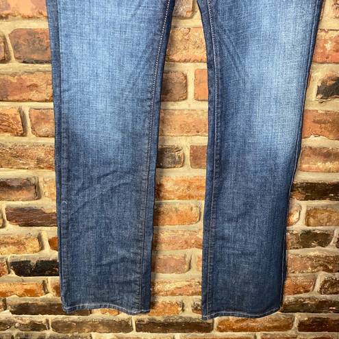 James Jeans Dry Aged Denim  Blue Faded Bootcut Women's Size 26