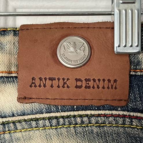 Antik Denim  Embellished Distressed Shorts - Size 27