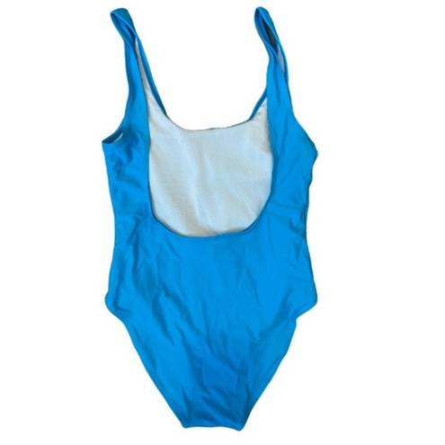 Dixperfect Bride Squad Aqua 1 Piece Swimsuit Size Small NWOT