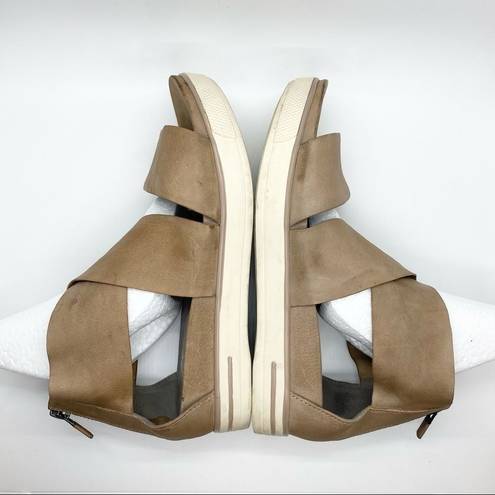 Eileen Fisher  Criss Cross Sport Wedge Platform