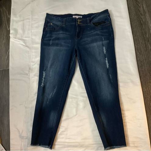 Ymi  Wanna Betta Butt Juniors Blue Jeans Size 15