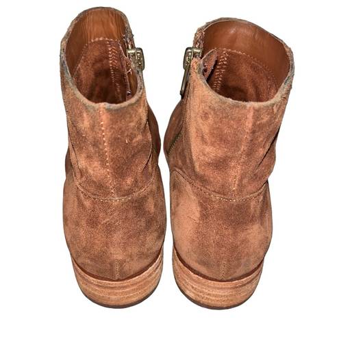 Kork-Ease  Siena Brown Leather Giba Slouchy Ankle Boots Booties