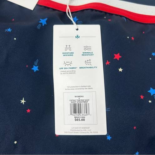 Lady Hagen GOLF SKORT WOMENS SIZE S CONTRAST TRIM STARS PATRIOTIC TENNIS 50 UPF