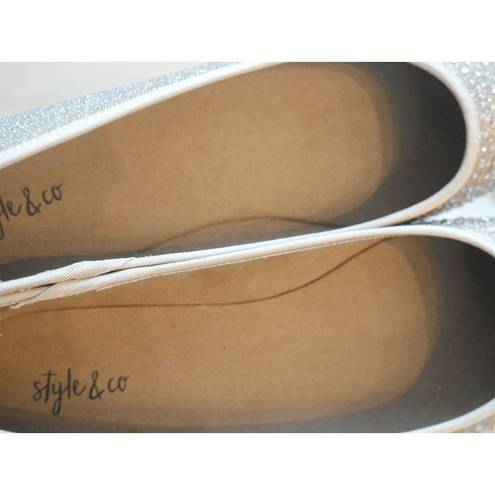 Style & Co   Rhinestone Flats 10M