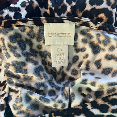 Chico's Chico’s Animal Print Leopard Dress Size 0