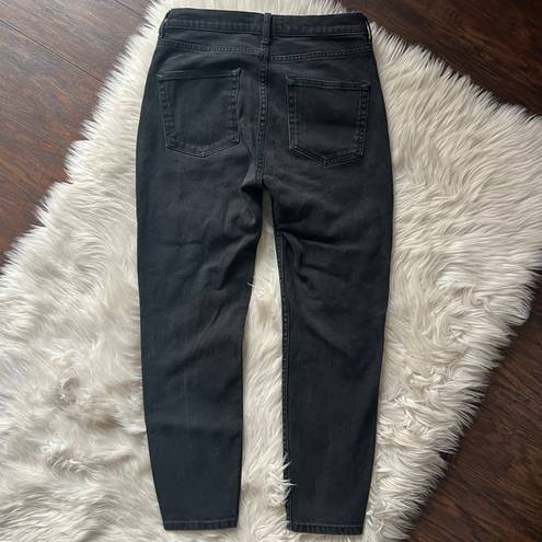 Everlane Black Ankle Straight Jeans