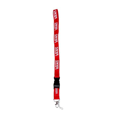 Vans  Spellout Red Lanyard Detachable Keychain