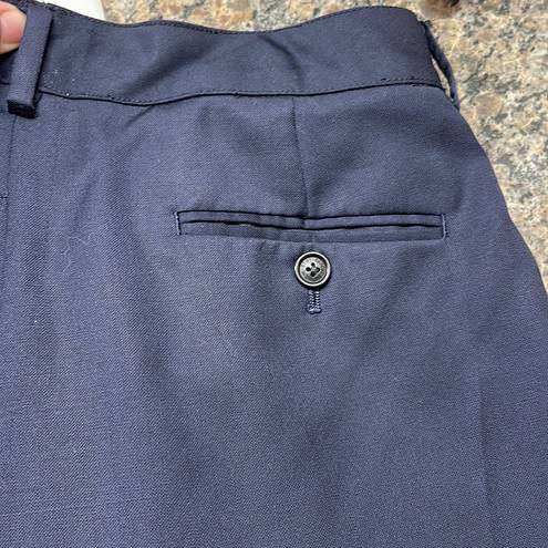 Brooks Brothers MATERNITY 346  Carolina Navy Trousers Altered Dress Pants Size 8