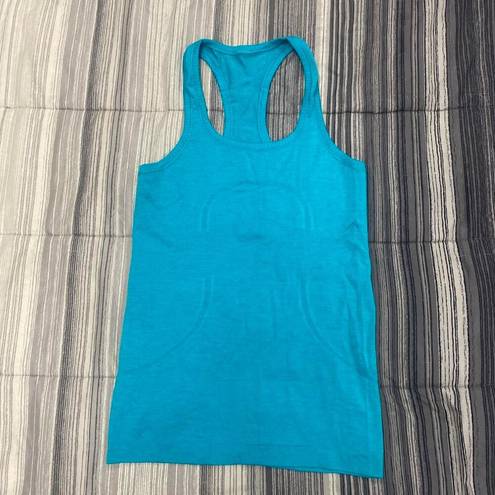 Lululemon  Blue Swiftly Tech Racer back tank top 4