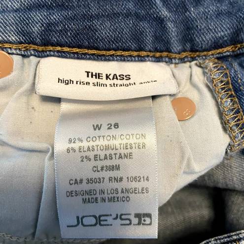 Joe’s Jeans Joe's Jeans Kass High Rise Slim Straight Ankle Jean in Venus Jeans 26"