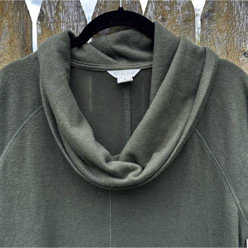 Caslon NWT  Olive Green Funnel Neck Pullover Sweater Sz XS