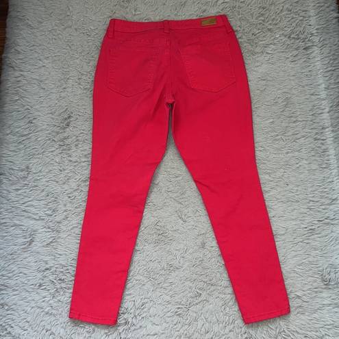 Crown & Ivy  Red skinny jeans