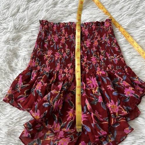 Free People  Featherweight Layering Shorts MULTICOLOR Boho Style size Small NWOT