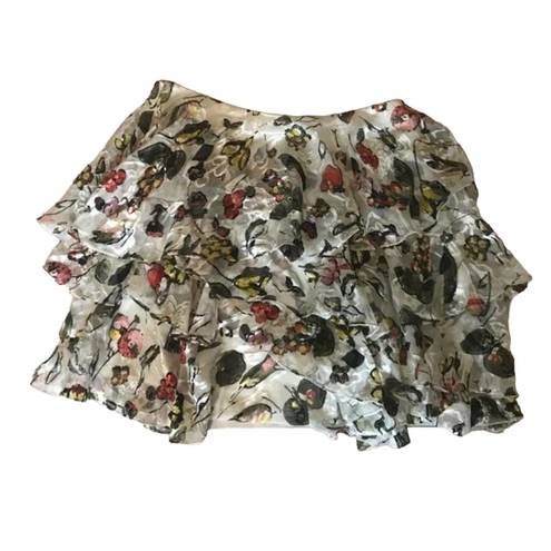 Jason Wu GREY BY  SILK FLORAL PRINT SKIRT SIZE 6 New with Tags