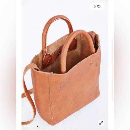 Urban Outfitters BDG Leather Tote Bag in Cognac color