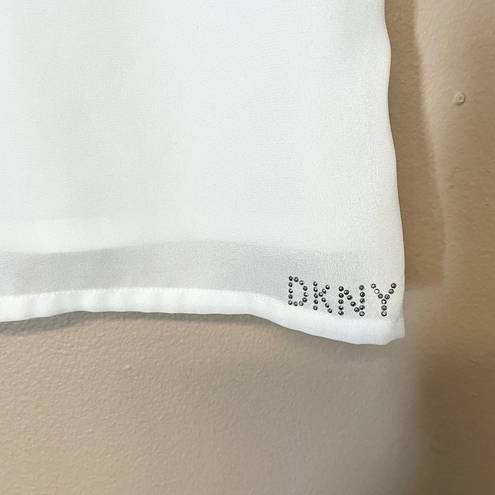 DKNY Sheer Crop Top