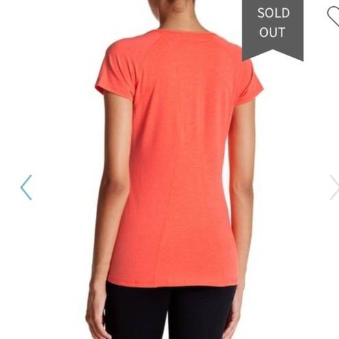 Zella Z By  Favorite Tee Coral Short Sleeve Size S