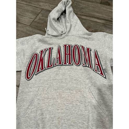 American Vintage Vintage Oklahoma Sooners Puff Print Hoodie Size Small