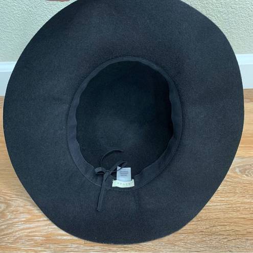 Gold Hinge Hinge 100% Wool Women's One Size Black Hat