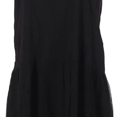 Eileen Fisher  black silk Dress