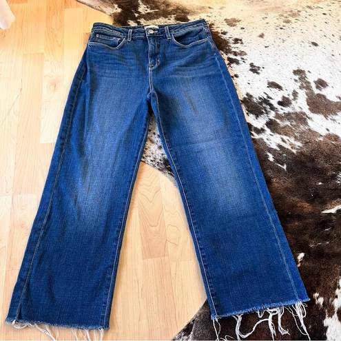 L'Agence L’AGENCE Wanda Cropped Wide Leg Jeans Size 29