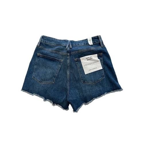 Good American  Cut Off Shorts Size 14 / 32” NEW New with tags never