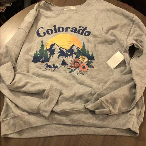 Wound Up Colorado sweater.  Brand new with tags