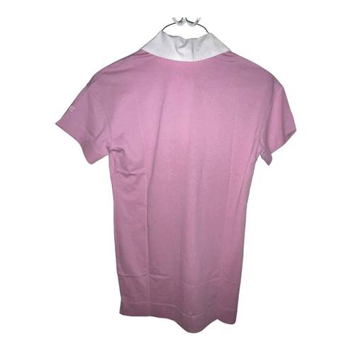 Everlane  Womens The Organic Cotton Polo Dress Size XS Mauve Pink Short Sleeves