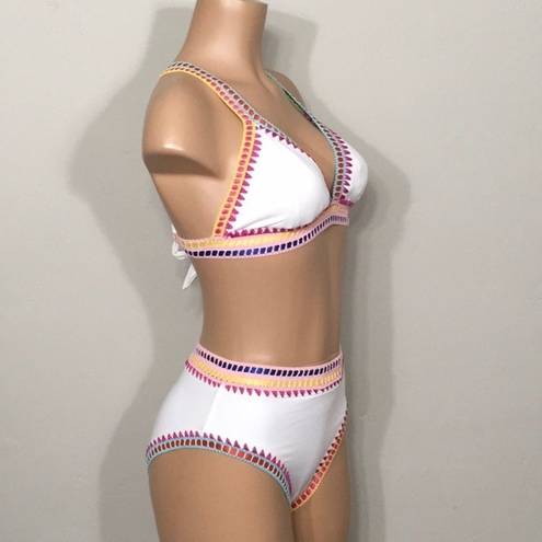 Bar III  white bikini. M-top/S-bottoms NWT