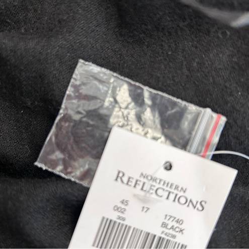 Northern Reflections  Black Cardigan Small NWT