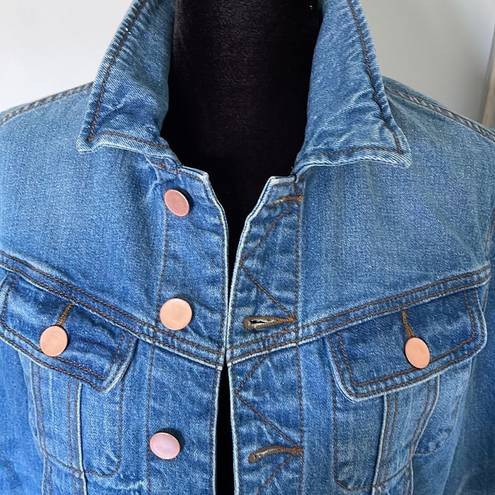 1901  NWOT Crop Denim Jacket ~ Weekend Wash ~ SMALL