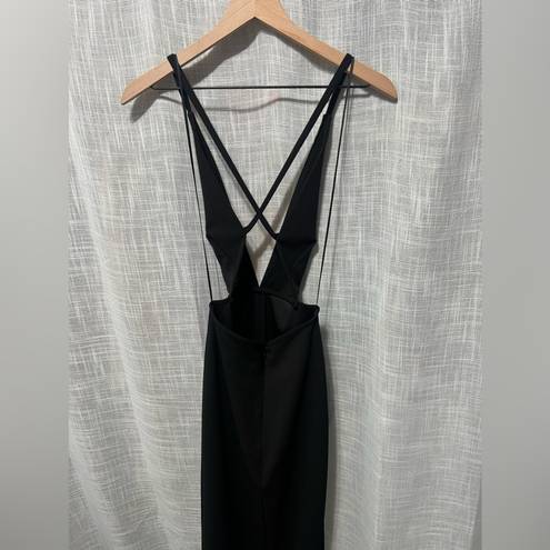 Solace London  elegant black tie formal, wedding guest Irvin Maxi Dress