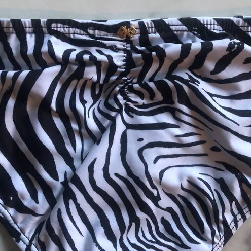 PilyQ  NWT African Rays- Strappy Full swim bottoms size M