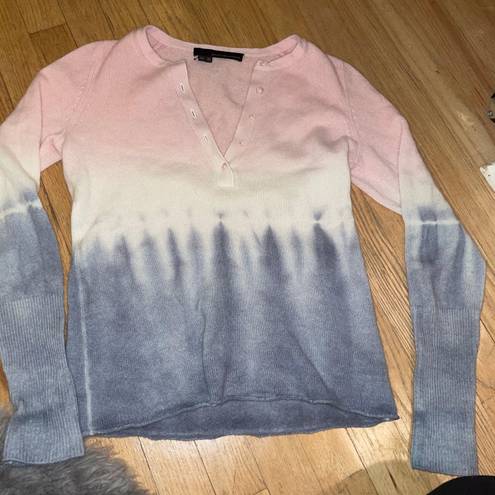 360 Cashmere Tie Dye Shirt