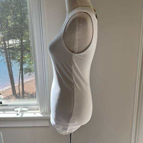 Gap  White Modern Tank, Size Medium, NWT