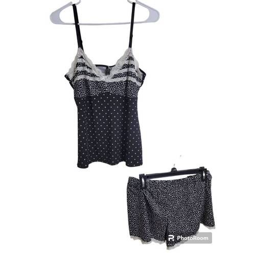 Marilyn Monroe  Size L 2 Piece Polka Dot Intimates Pajama Set