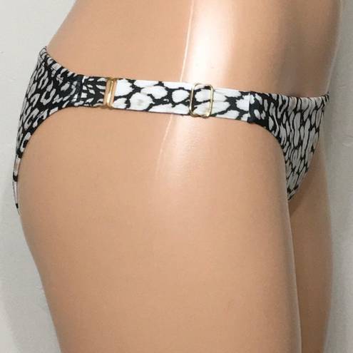 PilyQ  Safari adjustable full bikini bottoms. NWT