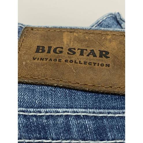 Big star  Rikki Vintage Collection Women Denim Jeans Straight Light Wash Size 28