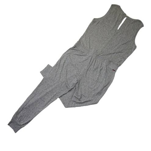 n:philanthropy NWT  Flower Jumpsuit in Heather Gray V-neck Jogger XL $178