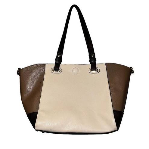 Krass&co G. H. Bass & . Cream/Tan Tote