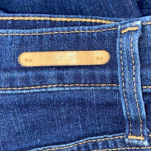 Caslon  Boyfriend Skinny High Rise Denim Jeans Size 6 Petite ~