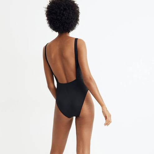 Madewell New!  Second Wave Square-Neck Tank One-Piece Swimsuit in Tropicale Flora