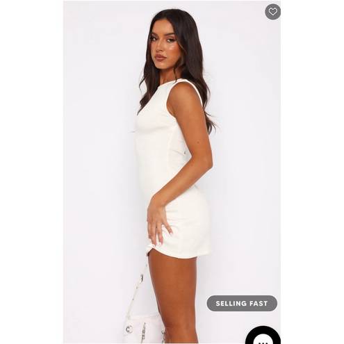 White Fox Boutique She's A Go Getter Mini Dress White, Small