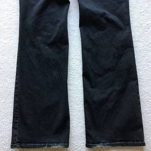 J.Jill  BLACK STRETCH 2 BOOT CUT JEANS