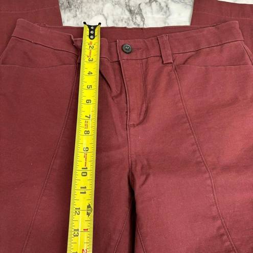 Duluth Trading  co. Cotton blend relaxed fit stretch Red pants size 10 / 31