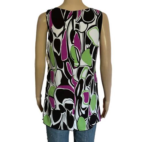 Carole Little  embellished collar sleeveless blouse