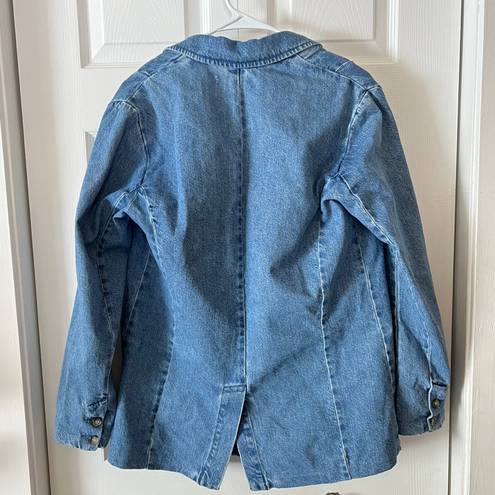 Mango Denim Blazer