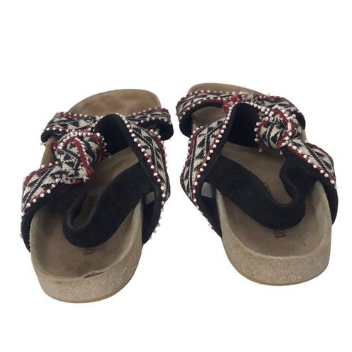 Ulla Johnson  ABRIL SLIDES TRIBAL SANDALS WOMENS SIZE 5 RETAIL $365 HANDWOVEN