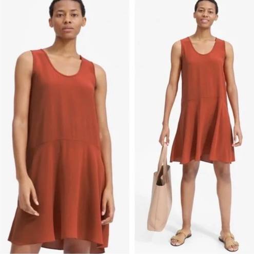 Everlane The Clean Silk Sleeveless Dress