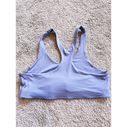 Girlfriend Collective  Lola Sports bra Light Blue Grey Size XXXL